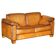 Two-seater canapé De Sede DS17 restored buffalo leather