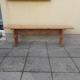 Wooden bench
