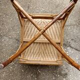 Rattan armchair