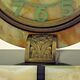 French Art Deco Clock Marble Onyx & Brass With A Bronzed Spelter Gazelle
