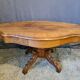 Table basse ovale
