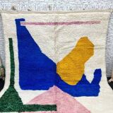 Tapis berbere fait main traditionnelle taille 150 x 250 cm