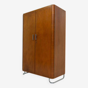 Armoire Bauhaus de Vichr & spol, années 1930, Bohême