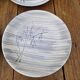 Set of 6 deep plates Niderviller Model Kitten