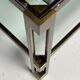 Table basse en verre vintage