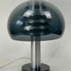 Space age aluminum mushroom dome lamp by Hans Agne Jakobsson for Markaryd, Sweden 1960s