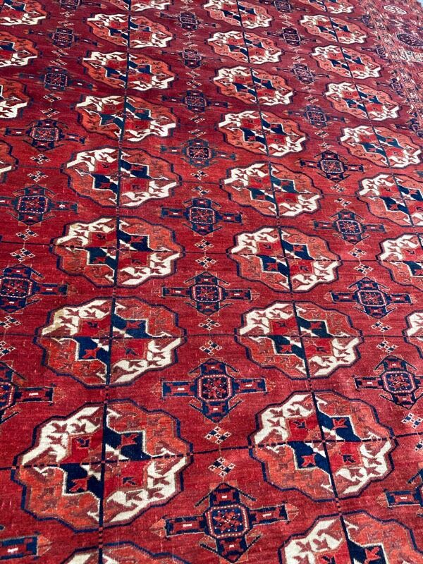 Ancient carpet Bukhara tekke 234x310