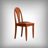 Set of 4 stained beech chairs, Art Deco – 1910