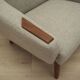Teak armchair, Danish design, 1960s, production: Denmark