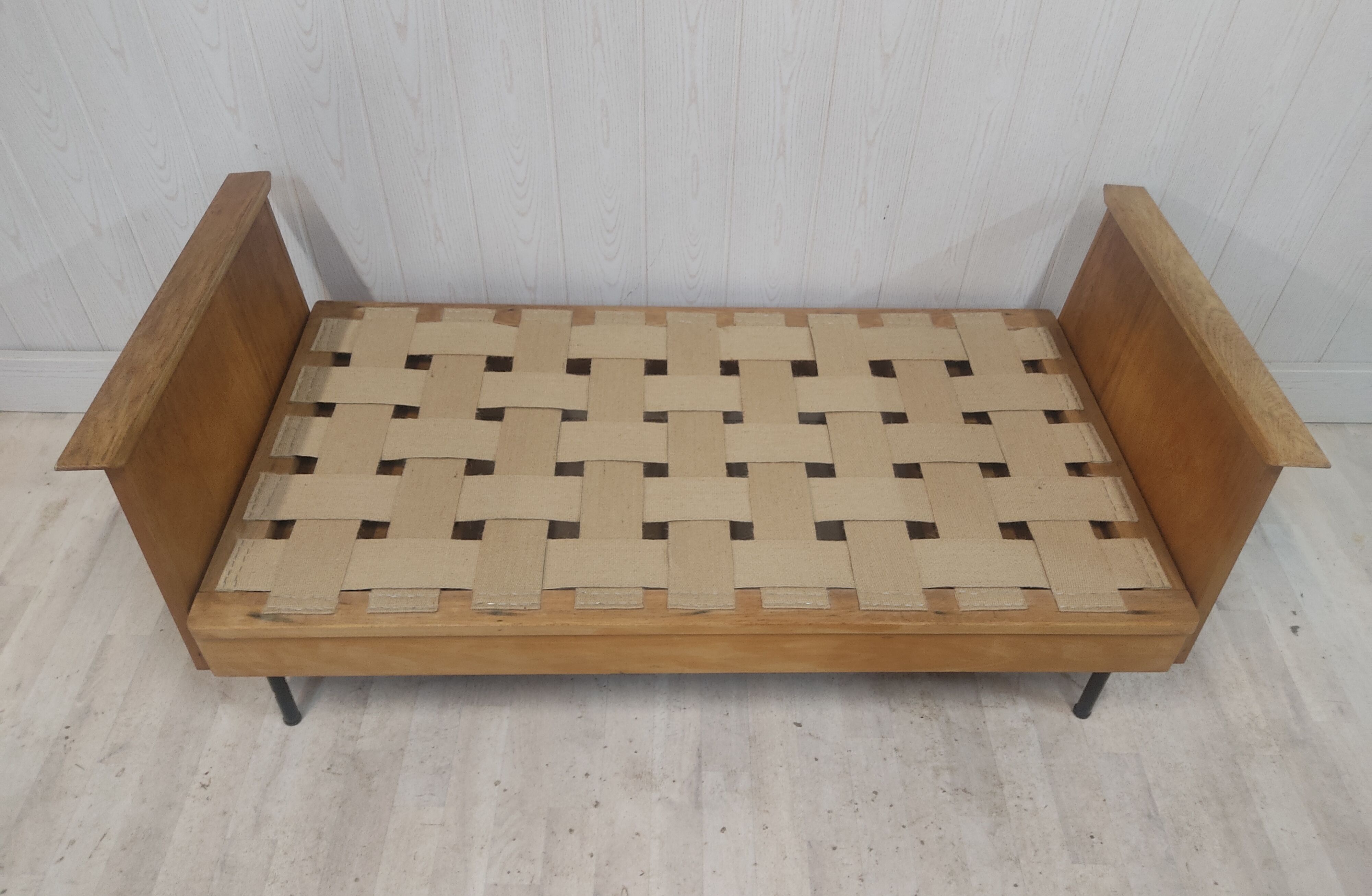 Vintage daybed bed bench 50s 60s
