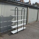 Bookcase design cabinet with 5 removable shelves