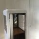 Meuble colonne vitrine