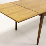 Table à manger design danois en teck extensible des années 1960
