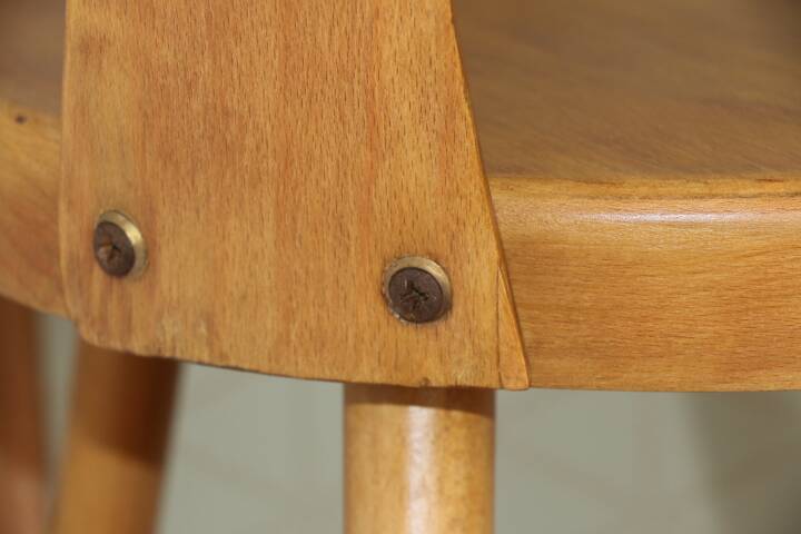 3 chaises BAUMANN « MONDOR » V1 claire