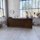Walnut trade counter 2m5