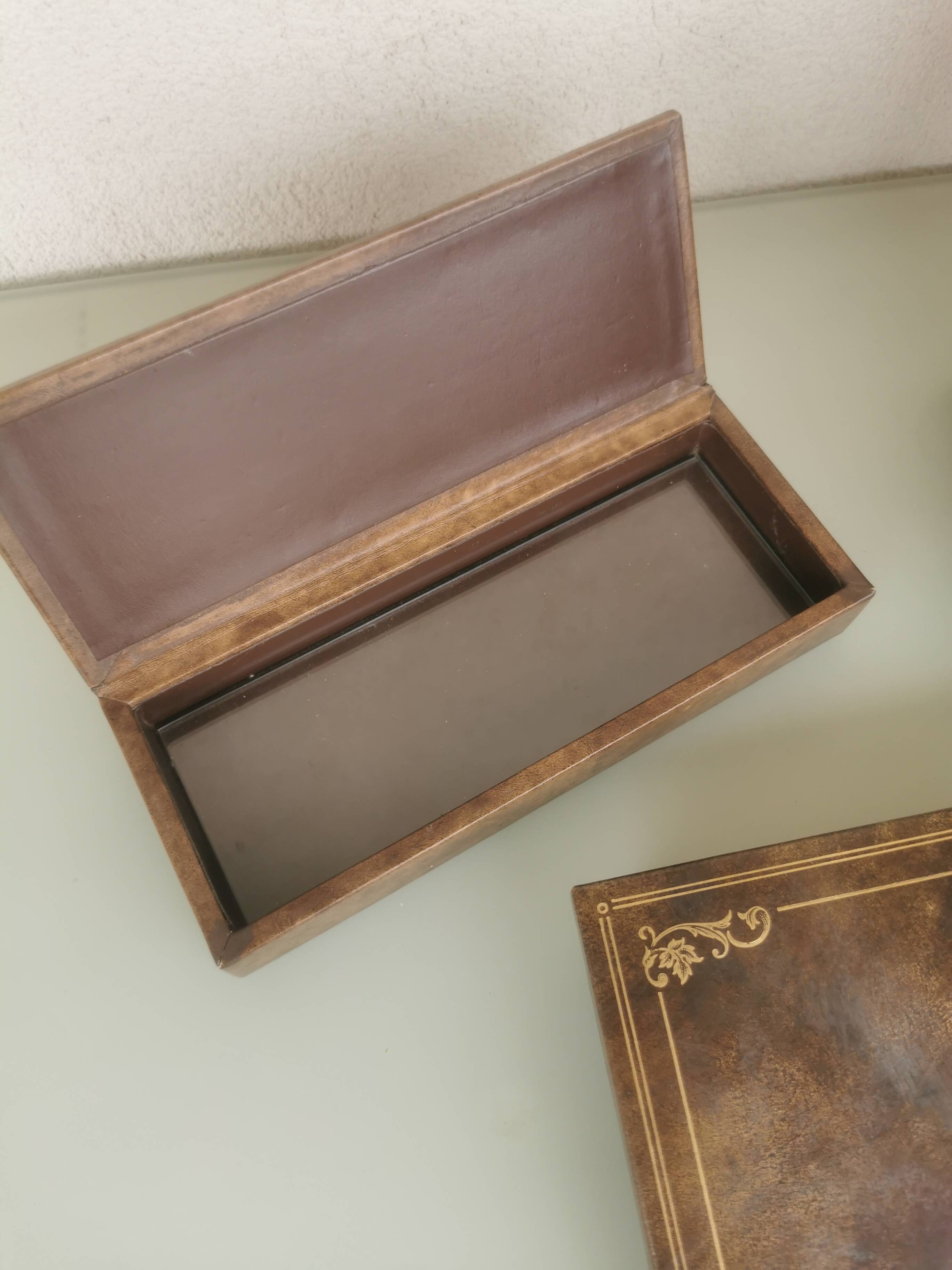 Leather desk set Le Tanneur PARIS