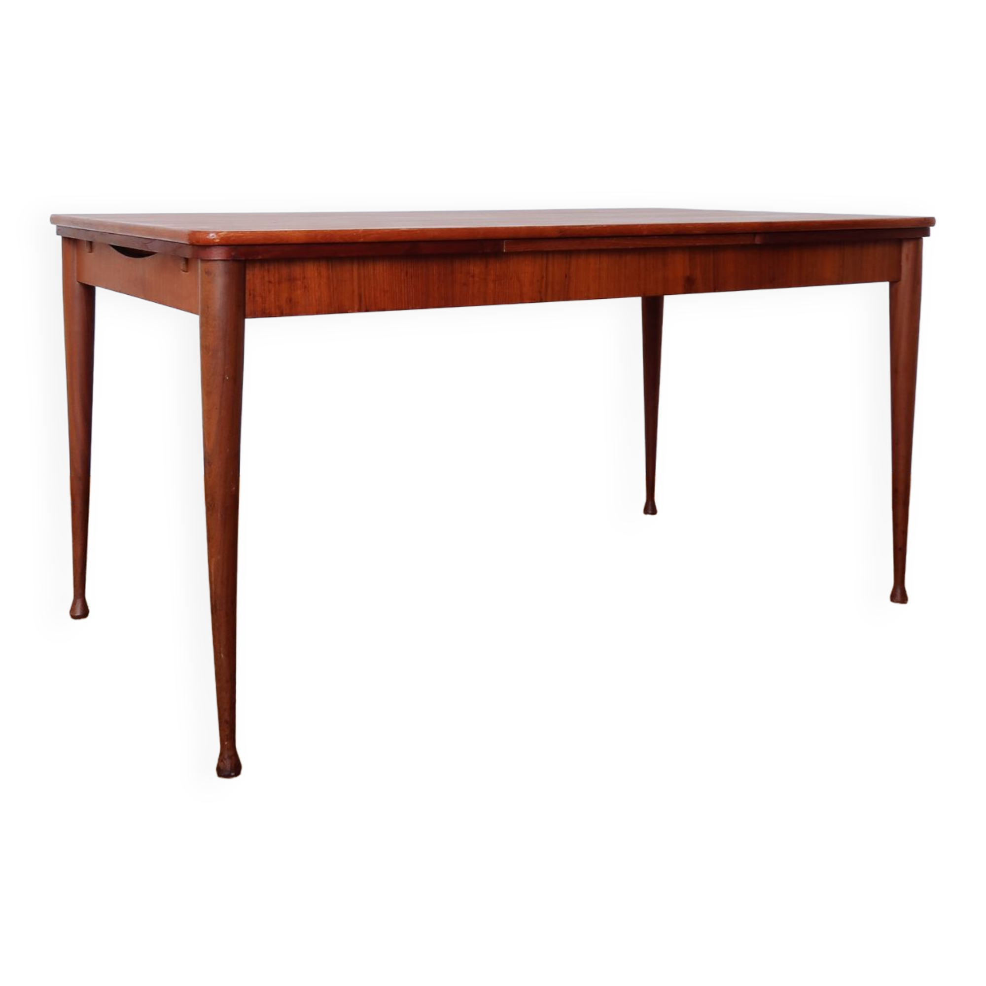 Scandinavian stretch teak table