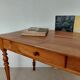 Country-style wooden middle desk Louis Philippe - 19th century