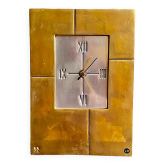 David Marshall two-tone clock, period 1970s