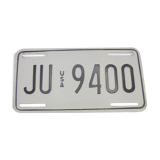 U.S. license plate