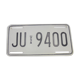 Plaque d'immatriculation américaine