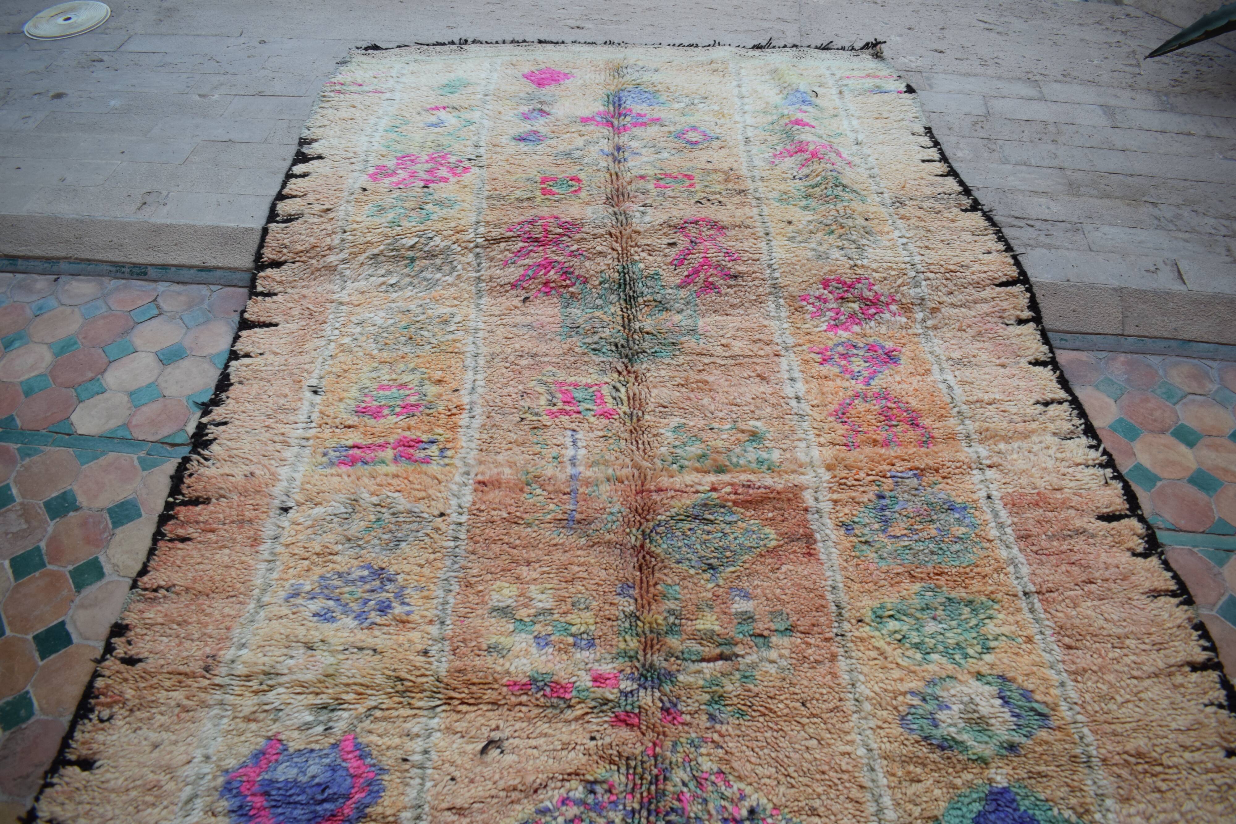 Moroccan Berber rug vintage atlas, 310x153 cm