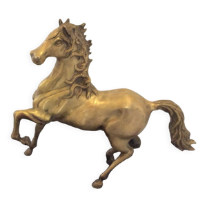 Cheval en laiton