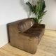 DS-44 Buffalo leather sofa in brown – Switzerland 1970s