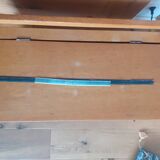 Vintage wooden storage bench
