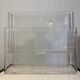 Transparent magazine holder Kartell by Giotto Stoppino, 70s