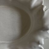 Plat Acanthe en faïence de Malicorne, 18e