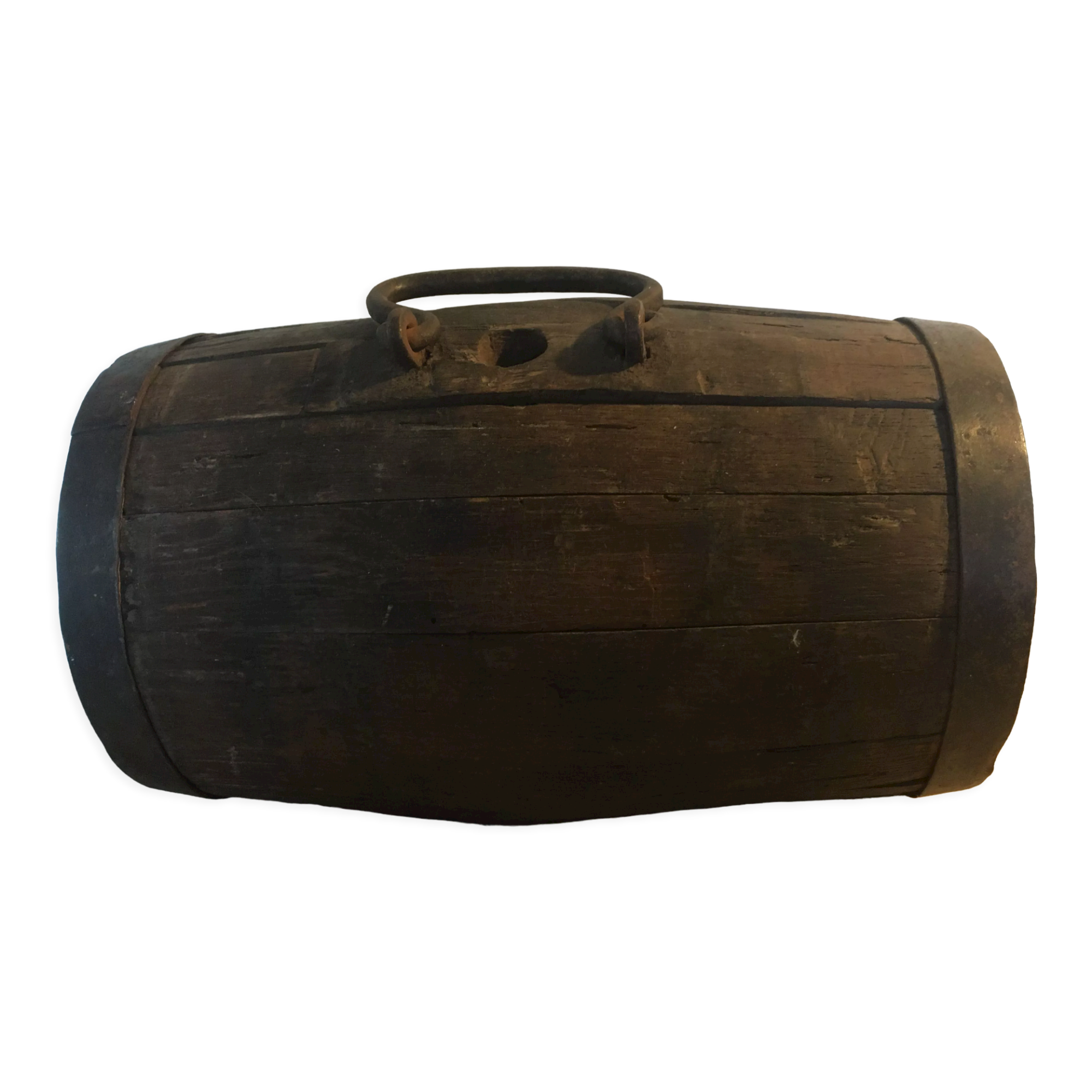 Old barrel for decoration