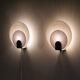 Pair of Scandinavian vintage wall lamps 1970