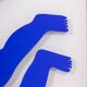 Antonine de Saint Pierre Blue lacquered metal sign. Contemporary