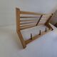 ULUV Czechoslovakian Mid-Century Wooden Wall Coat Rack, circa 1970