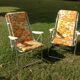 Pair of kettler vintage folding chairs 70's