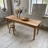 2m pine farm table