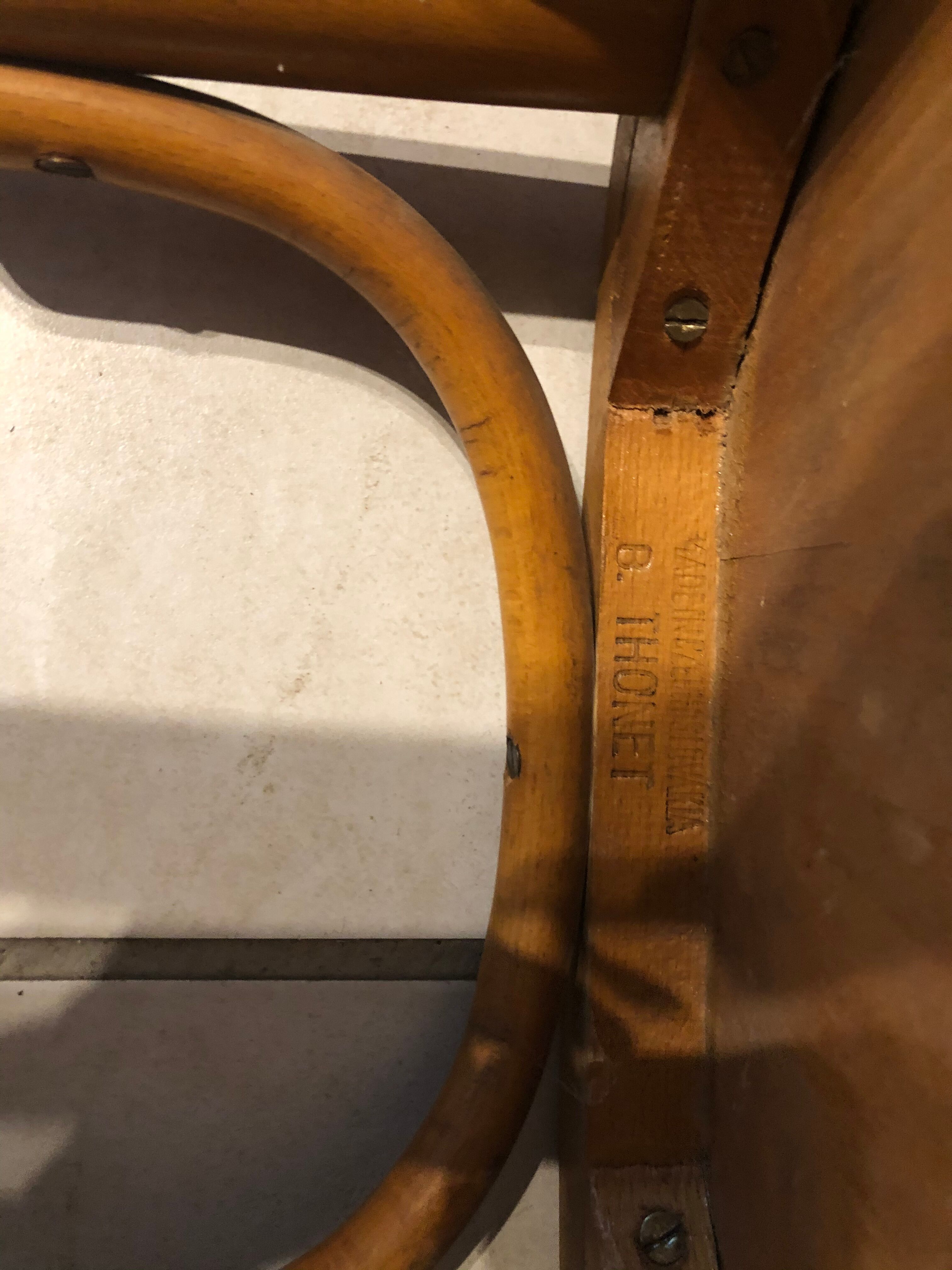 Pair of Thonet chairs