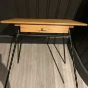 Small vintage children's desk, designed by Jacques Hitier.