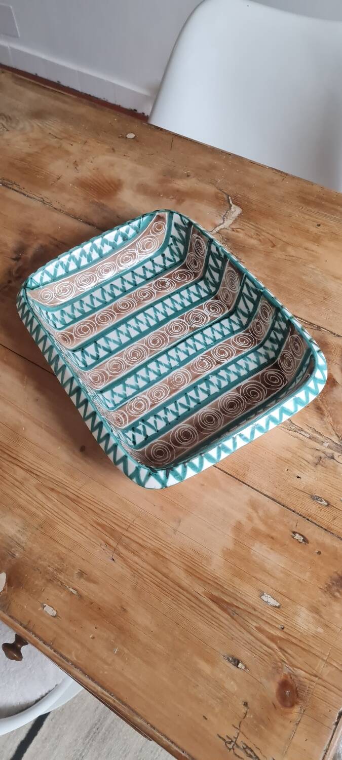 8 Plate Robert Picault Vallauris 1960