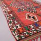 Red Vintage Moroccan rug 186 x 362 cm - Berber Wool Rug - Handmade Rug Boho