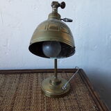 Art deco copper lamp