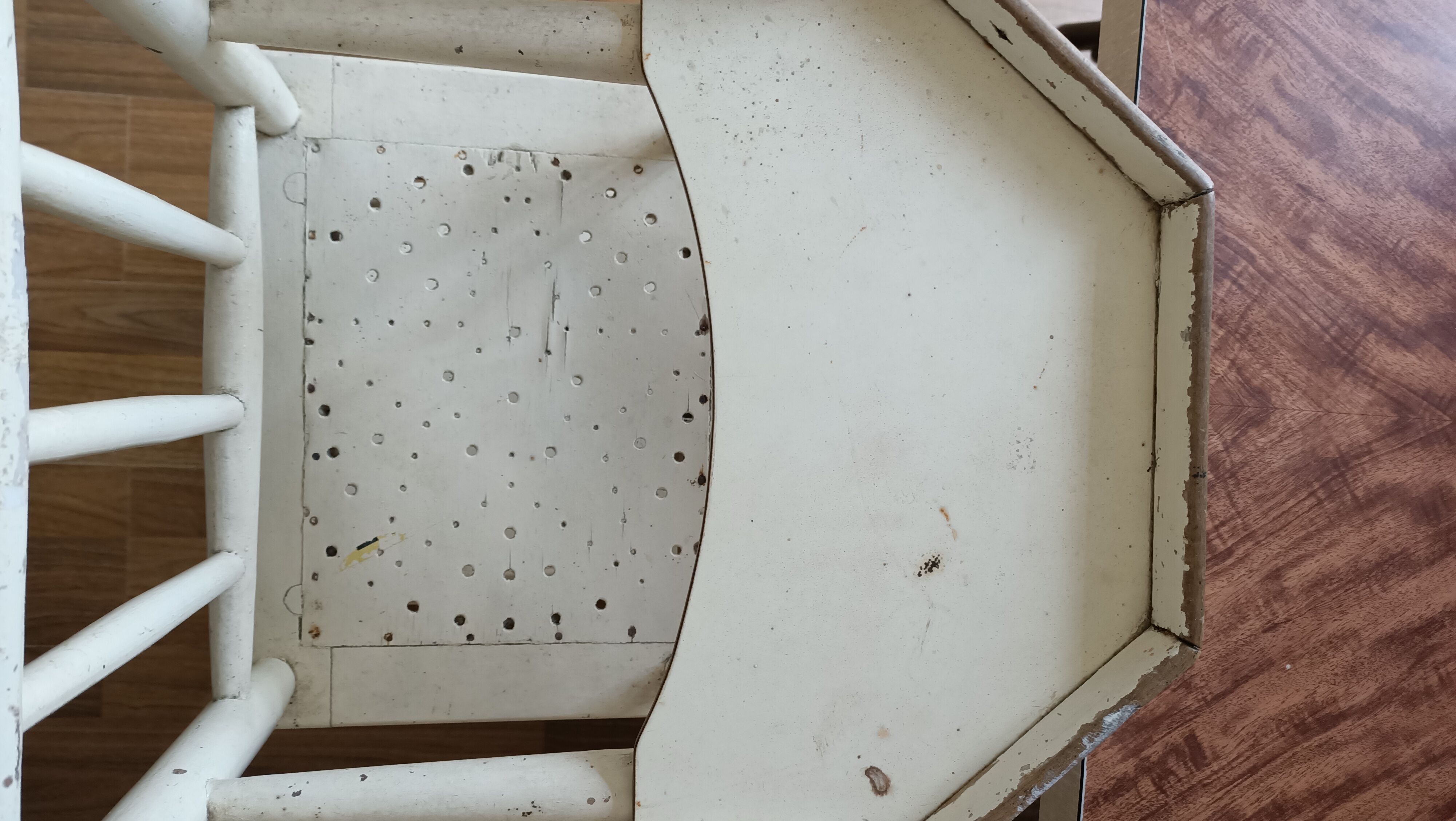 Old high chair child