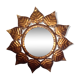 Vintage sun wall lamp
