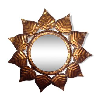 Vintage sun wall lamp