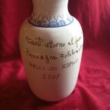 Ceramic vase signed g.santovito