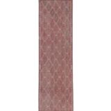 Vintage Turkish rug from Oushak, hand-woven 85x293 cm