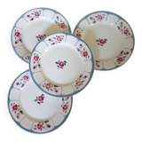 Assiettes Digoin Sarreguemines