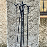 Fireplace tool set