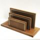Leather letter holder